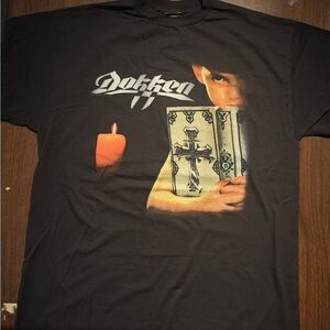 Black Dokken Tour 99 Graphic T-Shirt